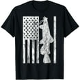 thumbnail image 1 of Catfishing American Flag - Catfish Angler T-Shirt men and women can wear, black, white, gifts, 1 of 4