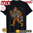 thumbnail image 1 of Catfishing Bigfoot Hunting Catfishermen Passion Unisex T-Shirt Unisex S-5XL Hot Trending Shirt, Vintage Birthday Gift, 1 of 2
