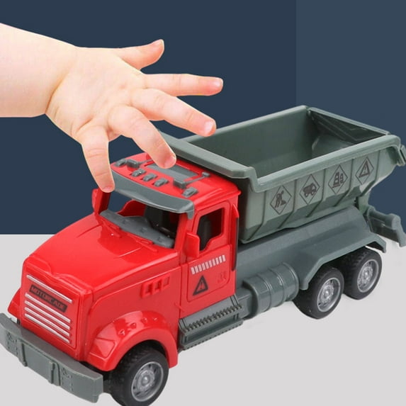Catgeta Construction Toys for 1 2 3 4 5 Years Old Boys Girls Kids Toddlers,Sandbox Excavator Toy Construction Truck Toys Vehicles Dump Crane Cement Mixer Truck,Christmas Birthday Gifts