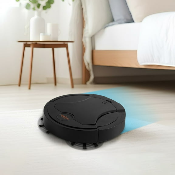 Catgeta Intelligent Sweeping Robot – 9.84x9.84 Auto-Sweep & Mop,1200mAh Battery,4 Cleaning Modes,Slim Design,Obstacle Avoidance,USB Charging,Pet Hair Friendly (850g)