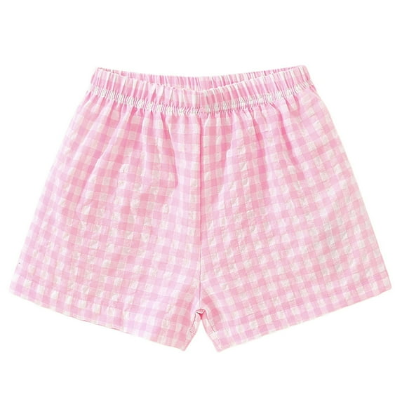 Cathalem Baby Girl Shorts Girls Casual Shorts for Kids Athletic Shorts Running Shorts for Girls (Pink,5-6 Years)