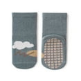 thumbnail image 1 of Cathalem Baby Socks Boys Non-Slip Baby and Toddler Ankle Socks with Grips - Low Cut Socks for Girls and Boys with Grippers (Dark Blue,3-5 Years), 1 of 8