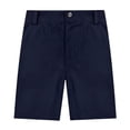 thumbnail image 1 of Cathalem Boys School Uniform Stretch Performance Shorts Navy, 1 of 9