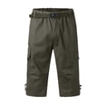 thumbnail image 1 of Cathalem Cargo Shorts Men Mens Cargo Shorts Relaxed Fit with Pockets Wild Cargo Shorts for Men Suitable(Green,XXL), 1 of 5