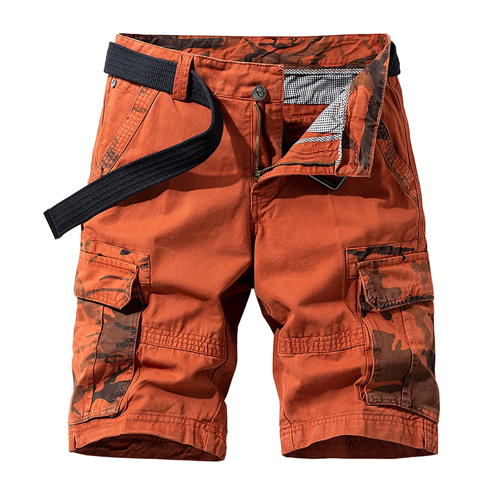 Cathalem Cargo Shorts for Men Slim Fit Mens Heavyweight Cargo ...