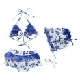 thumbnail image 1 of Cathalem Cute Bikini for Girls Girls Swimsuit 2-Piece Bathing Suit Summer Beach Swimwear(Blue,D), 1 of 4