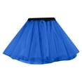 thumbnail image 1 of Cathalem Dance Skirts for Girls Toddler Girls Tutu Skirt Kids Solid Tiered Princess Party Layered Little Tulle Skirts for Girls (BU2,3-8 Years), 1 of 3