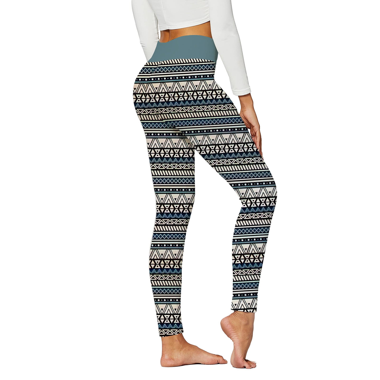 Cathalem Earth Yoga Pants Women Full Length Workout Running Sports