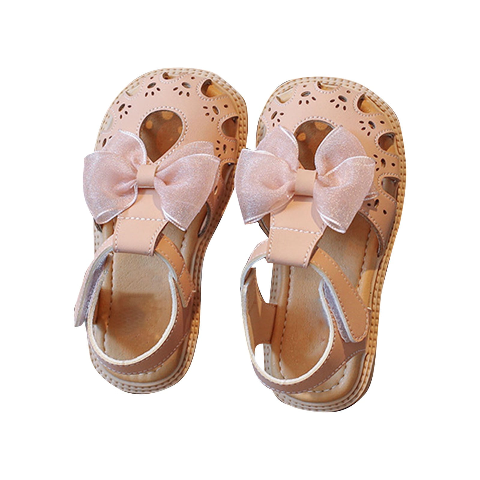 Cathalem Girls Sandals Adjustable Causal Sandals for Girls Summer Shoes