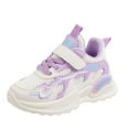 thumbnail image 1 of Cathalem Girls Sneakers Kids Shoes Toddler Boys Girls Athletic Running Sports Sneakers (Purple,10), 1 of 9