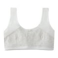 thumbnail image 1 of Cathalem Girls Underwear Girls Seamless Training Bras Adjustable Straps Sports Bras (Grey,M), 1 of 4