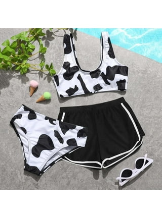 Cathalem Girls One-piece Swimsuits Daisy Swimsuit Piece Bathing Set  Swimsuit Girls Bikini One Cute Holiday Solid Suit Girls Swimsuit for Kids  Girls