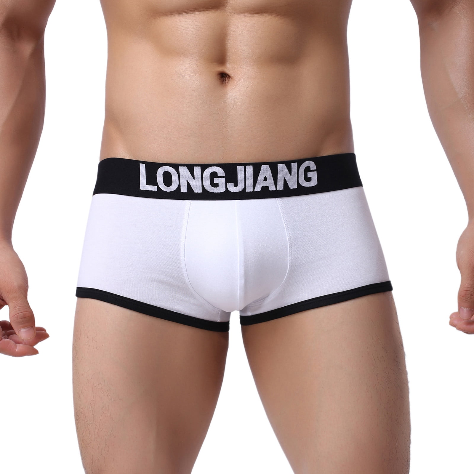 Cathalem Hairy Underwear Men Male Casual Splice Solid Underwear Pant Cotton  Knickers Comfortable Boxers Hump Day Underwear Underpants White Small -  Walmart.com