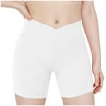 thumbnail image 1 of Cathalem Kids Girl Shorts Girls Bike Shorts Summer Shorts for Girls Toddler Dance Short Kids Biker Shorts (White,7-8 Years), 1 of 4