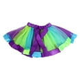 thumbnail image 1 of Cathalem Kids Skirt Tutu Skirt Dress up for Girls Purple Polka Dot Tulle Skirt for Birthday Party, Spring Easter Costume Princess Party, Ballet Dance (Blue,8), 1 of 2