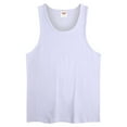 thumbnail image 1 of Cathalem Kids Tank Tops For Boys Boy's Sleeveless Crew Neck Casual Solid Tank Top (White,2-3 Years), 1 of 5