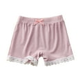 thumbnail image 1 of Cathalem Little Girls Shorts Fashion Summer Shorts Teen Girls Bike Shorts Dance Shorts for Play (Pink,3-4 Years), 1 of 4