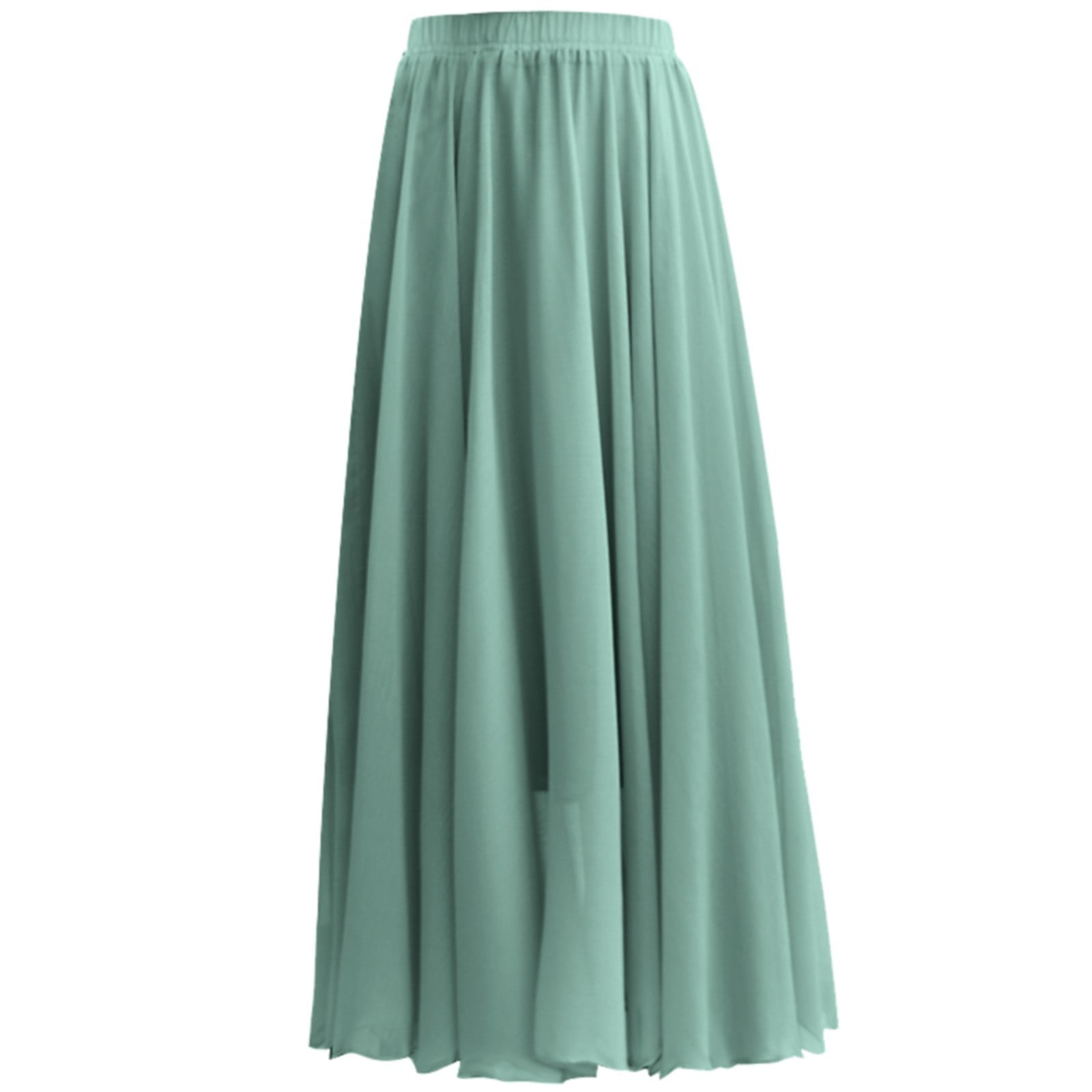 スカート MADISON BLUE  FLARE SKIRT 01 GREEN Madison Blue Linen Asymmetrical Flare Skirt, Green, Chic Natural