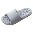 thumbnail image 1 of Cathalem Men's House Slippers Slides for Men, Pillow Slippers, Soft Lightweight Shower Shoes, Open Toe Slides Sandals for Indoor & Outdoor(Gray,41), 1 of 4