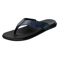 thumbnail image 1 of Cathalem Mens Casual Slides Men's Flip Flops Indoor Outdoor Beach Thong Sandals Comfort Sandals(Blue,40), 1 of 5