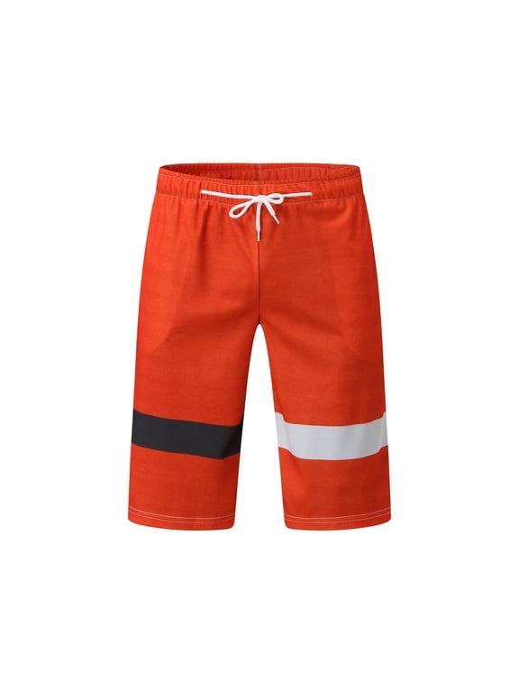 Mens Slim Fit Tux Men Summer Spring And Summer Striped Squares Tracksuit 2 Piece Outfits Short Sleeve T Suit Modern Fit Suit Red Medium