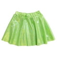 thumbnail image 1 of Cathalem Mini Skirts for Women Trendy Plus Size Women's Elegant Mini Skirt Dressy Casual High Waisted Flowy A Line Skirts(Green,L), 1 of 4