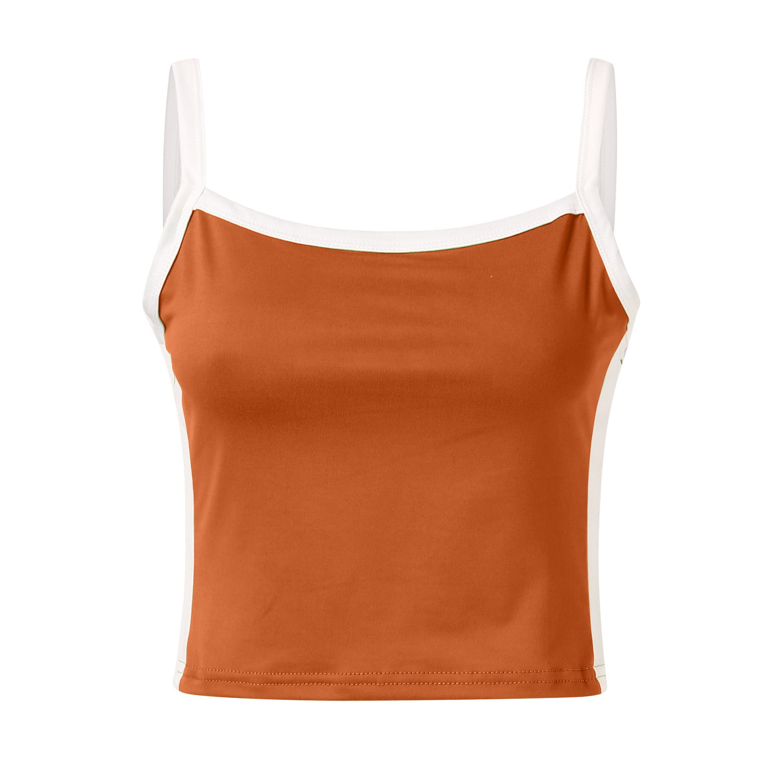Cathalem Tank Tops for Women Built In Bra Casual Padded Camisole
