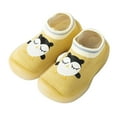 thumbnail image 1 of Cathalem Shoes Baby Boys Male Baby Girl Shoes Size 2 Warm House Slippers for Lined Winter Indoor Shoes Toddler Socks Size 4 Shoes Girls Yellow 5, 1 of 4