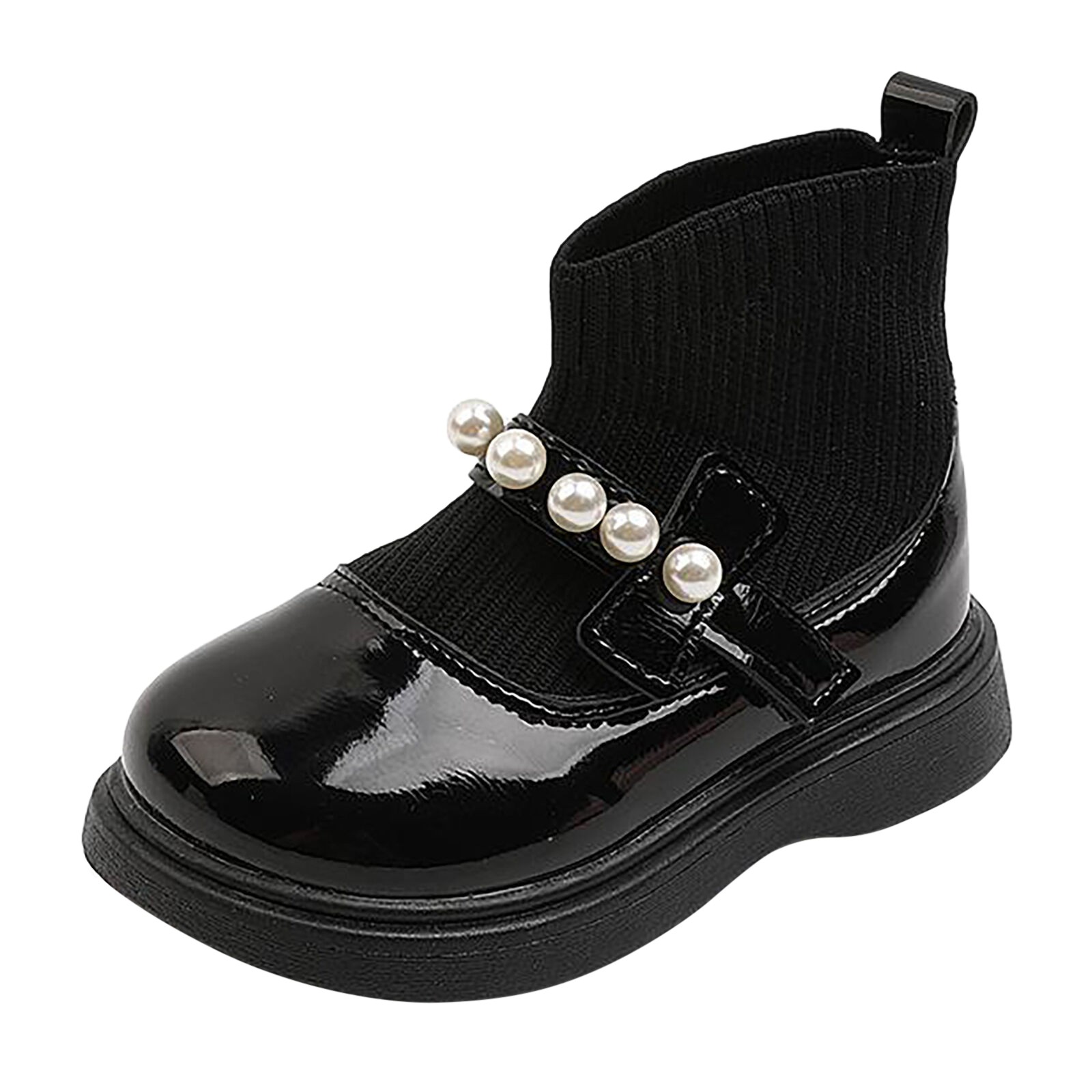 Cathalem Shoes Girls Big_Kid Female Big Girls Boots Cotton Leather