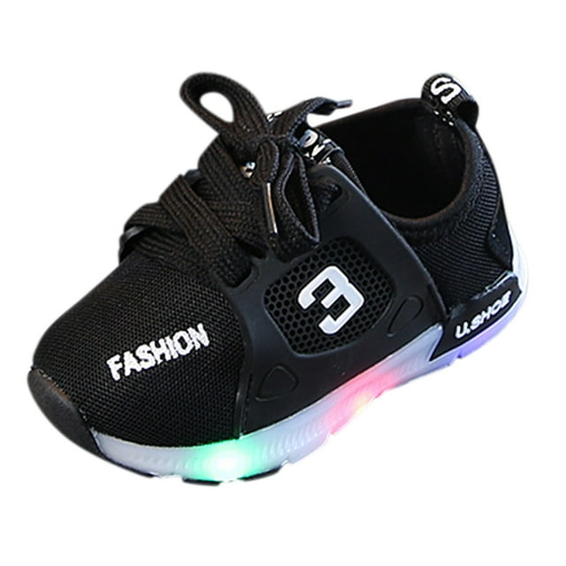 Cathalem Shoes Girls Toddler Female Tie Shoes for Little Girls Shoes Boys Baby Sneakers with