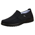 thumbnail image 1 of Cathalem Shoes Men Adult Male Mens Casual Shoes Size 14 X Wide Flat Bottoms Non Slip Uppers Solid Color Comfortable Slip On Shoes Mens Casual Black 8, 1 of 6