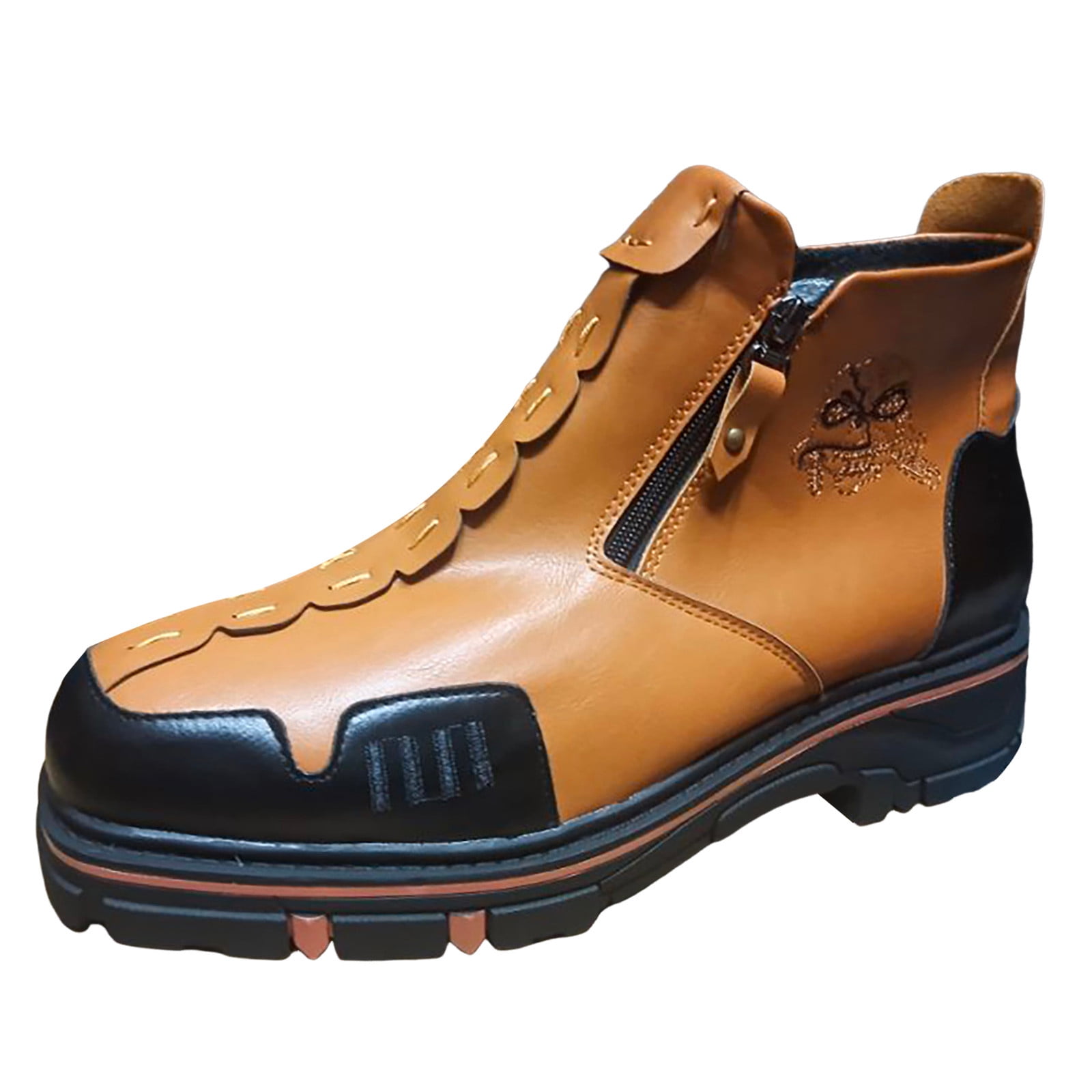 mens calf length walking boots