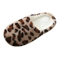 thumbnail image 1 of Cathalem Shoes Women Adult Female Squirrel Slippers for Women for Women Plus Slippers Round Shoes House Slippers Women's Warm House Slippers for Women Coffee 8, 1 of 5