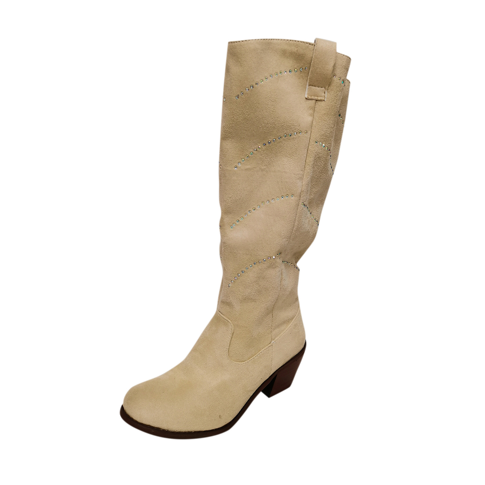 womens thigh high boots size 13 wide