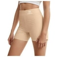 thumbnail image 1 of Cathalem Shorts for Teen Girls Toddler Girls Shorts Bike Dance Summer Shorts (Beige,3-4 Years), 1 of 5