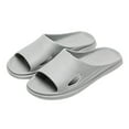 thumbnail image 1 of Cathalem Slides for Men Casual Men's Flip-Flops, Sandals Comfort Slippers for Beach(Gray,44), 1 of 4