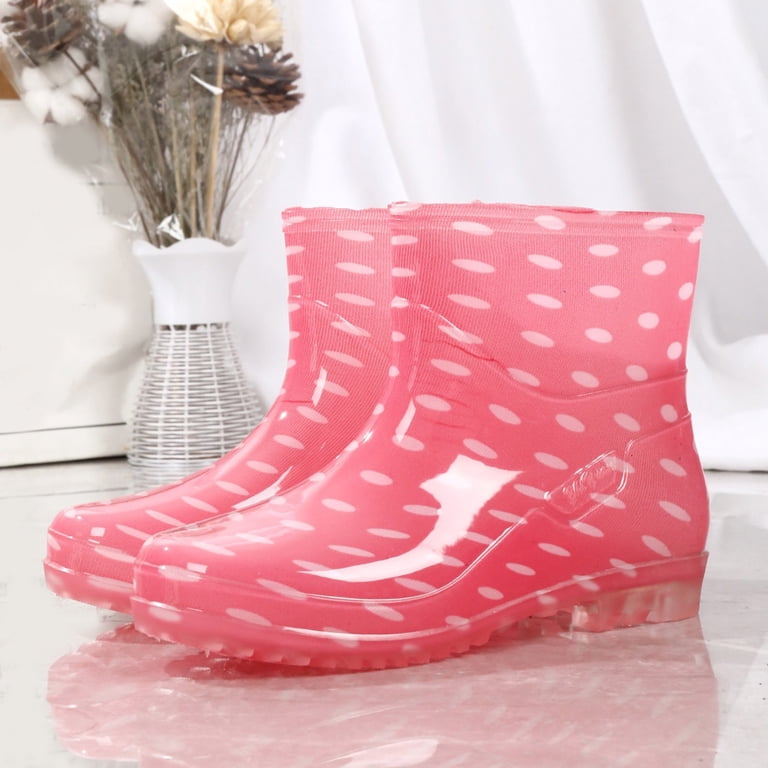 Cathalem Speedy Boots for Women Top Rubber Baby Boots Water  display picture 1