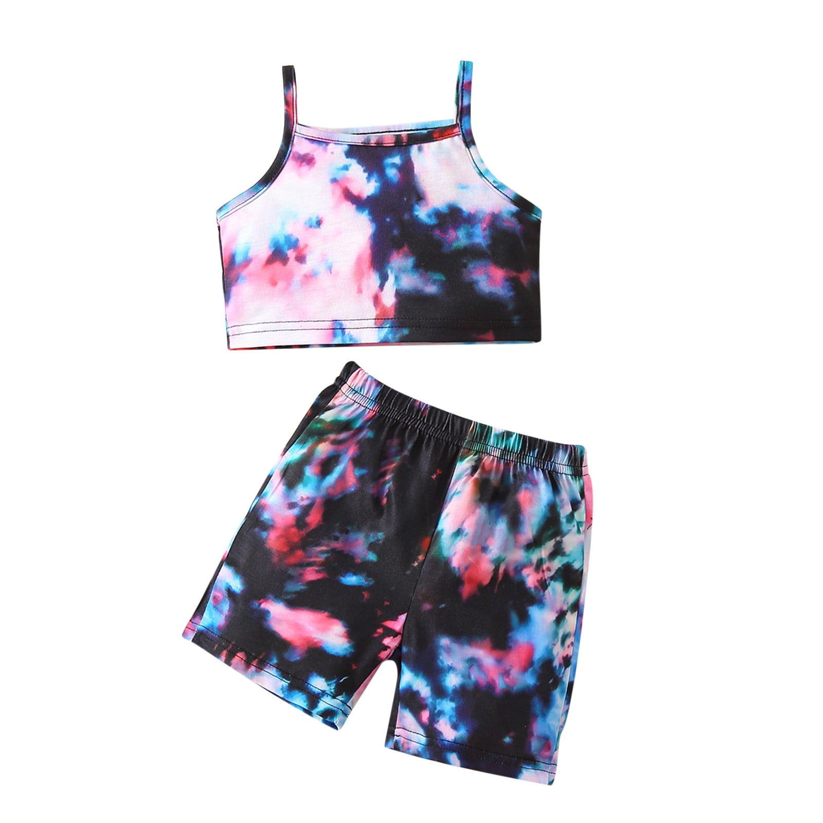 Cathalem Toddler Girls Top and Shorts Set Little Girls Outfits Cute