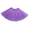 thumbnail image 1 of Cathalem Toddler Skirt Dance Tutu Dresses for Toddler Girls Birthday Outfit Fluffy Soft Tulle Skirt Ballet Princess Dresses (F,30), 1 of 2