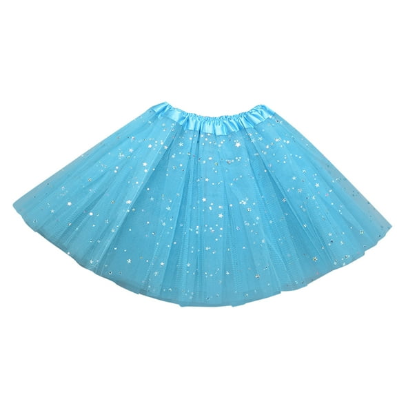 Cathalem Tulle Skirt for Girls Dance Tutu Dresses for Toddler Girls Birthday Outfit Fluffy Soft Tulle Skirt Ballet Princess Dresses (D,30)