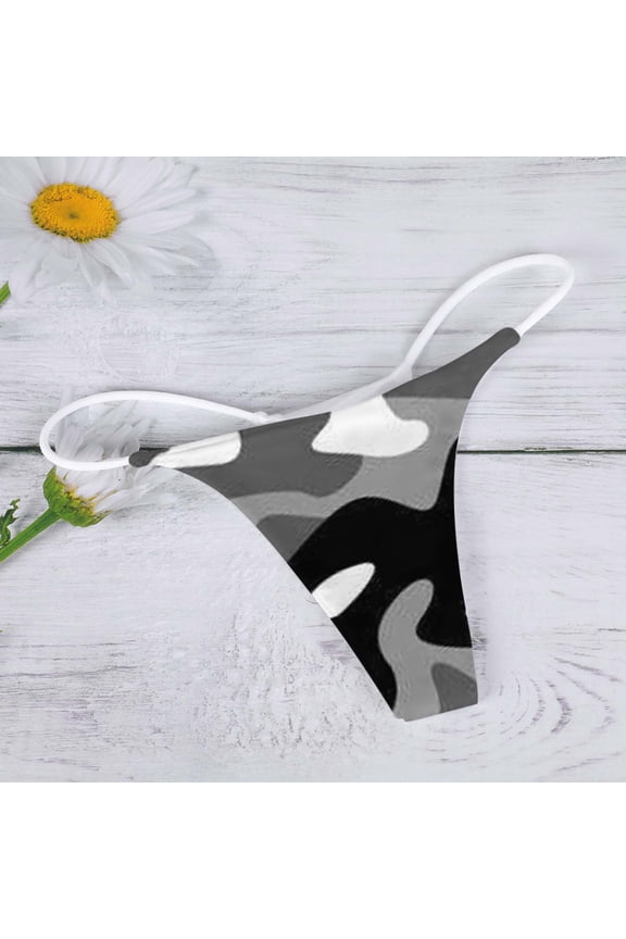 Vs Underwear Set G String Thongs For Women Lace Low Rise Underwear For Ladies T Back Tanga Vintage Boy's Briefs Underpants Grey Large