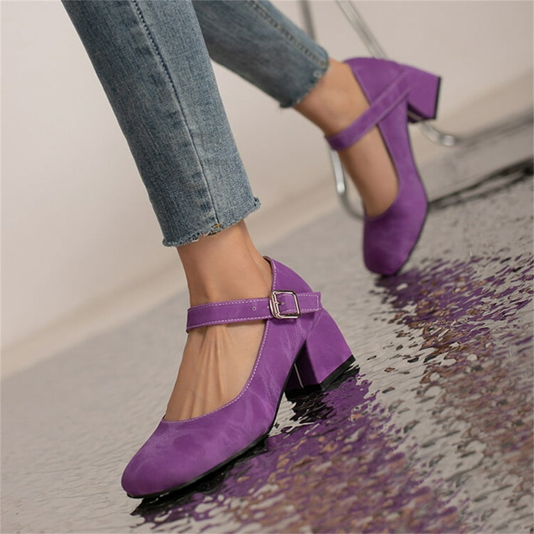 Wide heels size 8 cheap