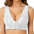 thumbnail image 1 of Cathalem Women's Comfort Bra, Comfortflex Fit Full-coverage Bra Wemon's Bras Plus Size(White,XXL), 1 of 4