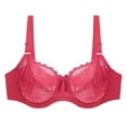 thumbnail image 1 of Cathalem Women's Comfort Bra, Full Coverage Convertible T-Shirt Bra Lift Up Women T Shirt Bra(Red,40), 1 of 2