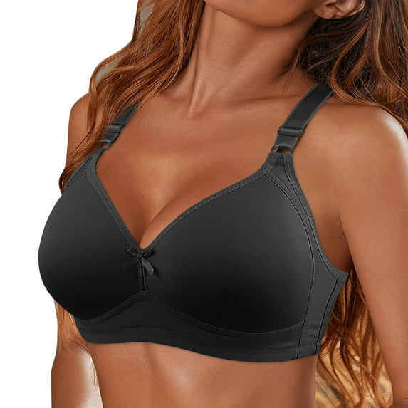 Cathalem Women's Lift Up Shaping Bra, Comfort Revolution T-shirt Bra Womens Bra Lift Up(Black,100D)