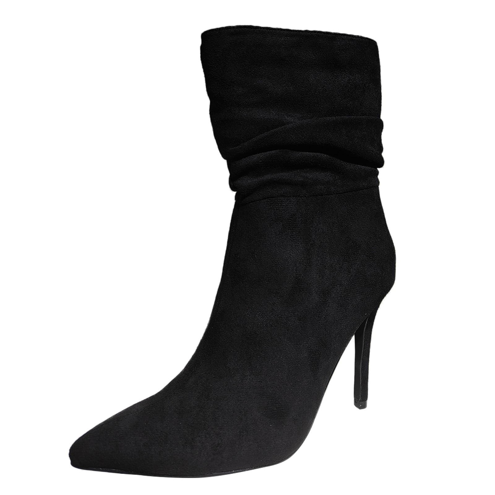 Cathalem Women's MidCalf Boots Female Shoes Adult Wide Calf Womens