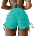 thumbnail image 1 of Cathalem Womens Bathing Suit Bottoms Solid Tankini Bottoms Swimsuit Bottoms (Mint Green,L), 1 of 6