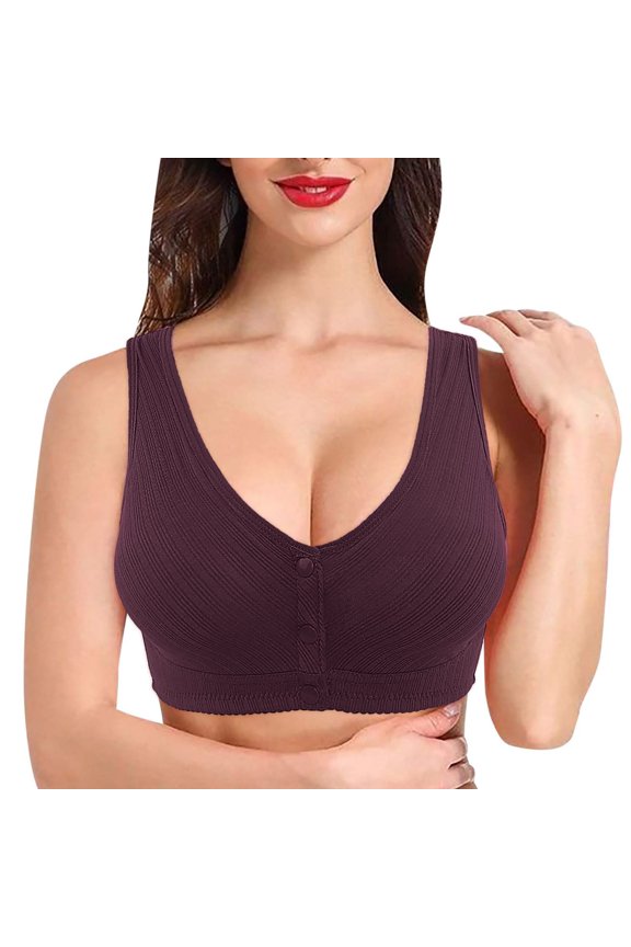 Womens Bras Push Up Women's Push Up Bra Full Coverage T-Shirt Bras Lift Up Cup Support(White,44)