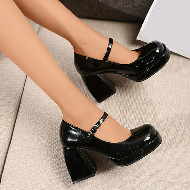 Black heels size clearance 7