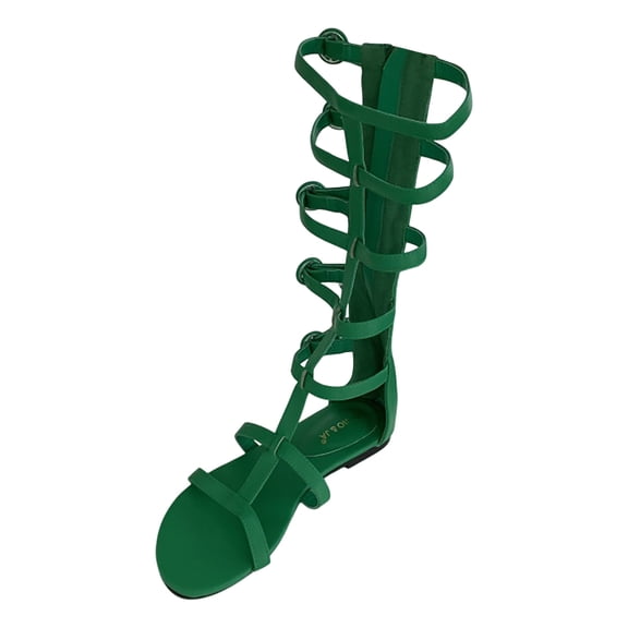 Cathalem Womens Flip Flops Comfortable Flip Flops for Women | Comfy Sandals for Women | Perfect for the Beach(Green,39)